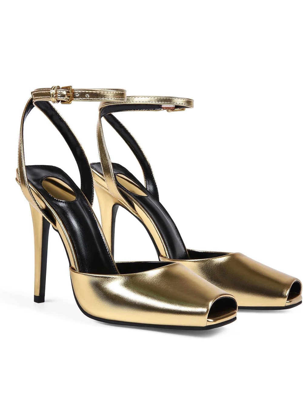 Gold Pumps